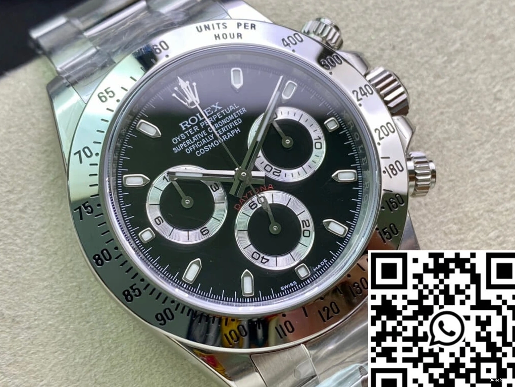 Rolex 116520 Daytona Steel Factory Clean Cosmograph Stainless Bezel 0213